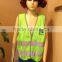 100 polyester work vest Customised safety vest with silk screen printing LOGO