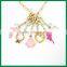 Feminine Zinc Alloy Charms Metal Braceles