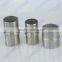 Stainless steel handrail tube connector round tube joiner