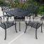 Hotsale Heavy Duty All Weather Garden Furniture Made of Cast Aluminum