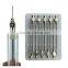 WJ308 14mm needle hub metal luer lock hypodermic needle