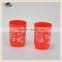 5pcs china supplier plastic red furniture bathroom set with soap dispenser