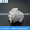 Recycled grade and siliconized pattern hollow conjugated polyester staple fiber