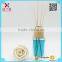 Square Aromatherapy Reed Diffuser Fragrance Glass Bottle 80ml