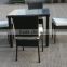 outdoor cheap big quantity container charging PE rattan wicker dining furniture