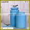 2016 Chinese Landscape painting blue glazed ceramic tea/coffee canister