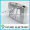 304 Stainless Steel Both Directional Electronic Half Height Inclined Tripod Barrier Entrance Turnstile