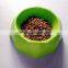 Plastic Diamond shape Cat Kitten Dish Dog Puppy Feeder 3 Colors New hot