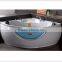 SUNZOOM tempered glass bathtub,shell bathtub,massage bathtub price
