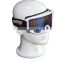 Purle White Frame Large Spherical Snow Goggle Spherical Lens 100% UV Protected Anti Fog Ski Goggles Snowboard Goggles