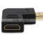 General design 90 degree right angle adapter HDMI male to HDMI female adapter with high quality