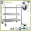 Custom room service trolley design restaurant food serving trolley