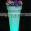 LED Round Flower Planter