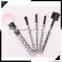 5 pcs personalized makeup brush set