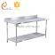 european style kitchen table hotel kitchen work table with backsplash