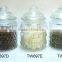 TW697G Glass Spice Jar With Glass Lid