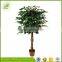 125cm mini artificial cheap price banyan bonsai tree for indoor decoration