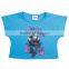 (K4850) 18M-6Y Nova baby girl design t shirts girls cotton t shirt sets child stripe children clothes wholesale