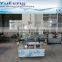 Linear structure small capacity carbonated filling bottling machine