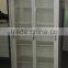Steel furniture metal sliding glass door cabinet for office use