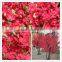 China Supplier Wholesale Artificial Red Silk Cherry Blossom Tree Wedding Tree for Wedding Decor