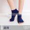Custom Women Non-slip Yoga Pilates Socks with Grip Cotton Yoga Socks with Grip