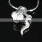 zircon stone necklace