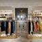 New design fashion garment retail wall hung display cabinets
