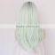 Black to Light Green Wig Lace Front Synthetic Fiber Cosplay Wig With Low Price
