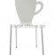 Wholesale Cup Shaped Dining Room Furniture Plastic Dining Chair