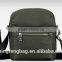 Costom Fashionable Nylon Oxford and Canvas Fabric Cross Strap Single Shoulder Messenger Bag for Men