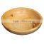 2016 Hot Sale Color Painted Bamboo Salad Bowl, Bamboo Lacquer Bowl, Wood Salad Bowl