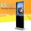 New! 65inch HD Floor Standing LCD Indoor Digital Advertising Display with Network 3G/WiFi