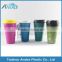 Double Wall Plastic Coffee Cup With Silicon Lid 16oz or 480ML