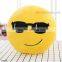 8cm Smiley emoticon plush emoji Keychain cartoon Soft Stuffed emoji keychain