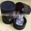 HOT!!!black high-end perfume paper tube box luxury packing wholesale