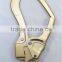 Gold Electrical Industrial Metal Safety Belt Hanging Snap Locking Hook