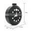 2016 new design alarm clock shape ladies handbags China wholesale women hard black bags