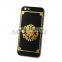 Black and gold for iphone 6s back cover housing replacement