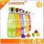 500ml clear tritan sport lemon squeezer water bottle