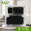 China manufacture PC material 13A 250V electrical single gang triple light wall switch socket
