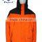 mens outdoor wear orange ski jacket