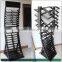 metal floor quartz stone display shelves for wood floors with 40 shelves