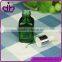 Green serum square glass dropper bottle with 30ml