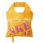 2016 XiamanPlain Colorful Handle foldable Polyester Recycled Folding Shopping bag With Custom Logo