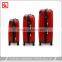 large travel luggage shop , red hard suitcase