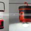 Portable outdoor LED camping lantern flashlights powered by 18650 li-ion battery