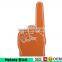 China OEM factory product custom cheering foam finger for sports cheer team and concert