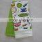 2pcs print kitchen towel cotton tea towel stocklot towel set softtextile home textiles