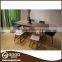 Fashion Home Furniture Wooden Dining Chair and Table Set